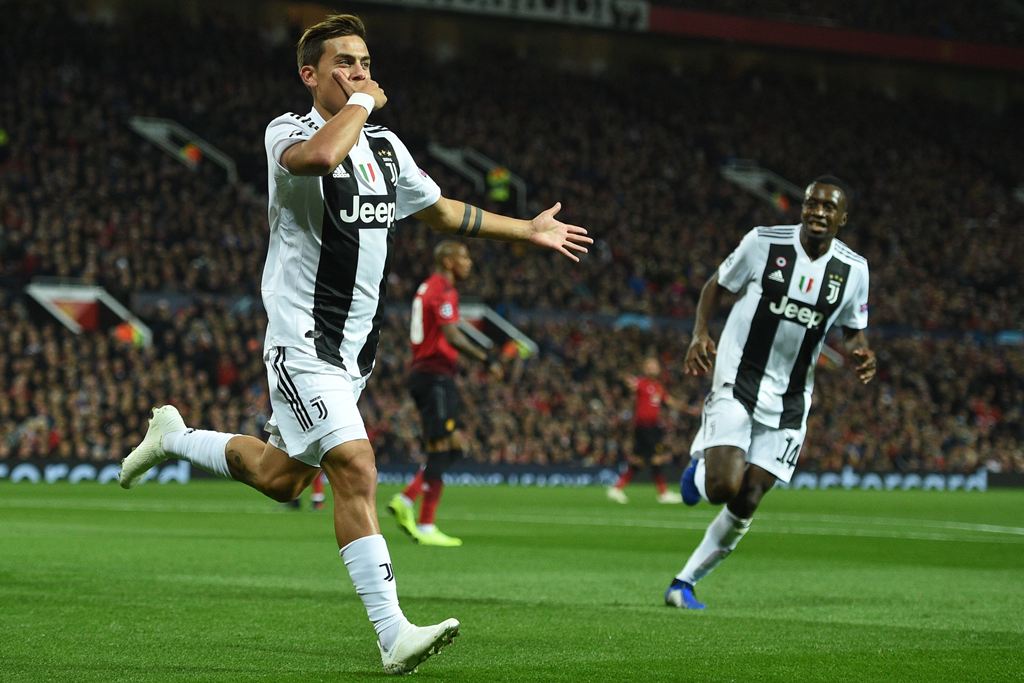 Babak 1: Manchester United Tertinggal karena Gol Dybala