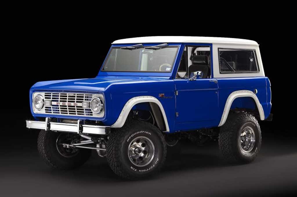 Ford Bronco Bernuansa Hot Rod Retro