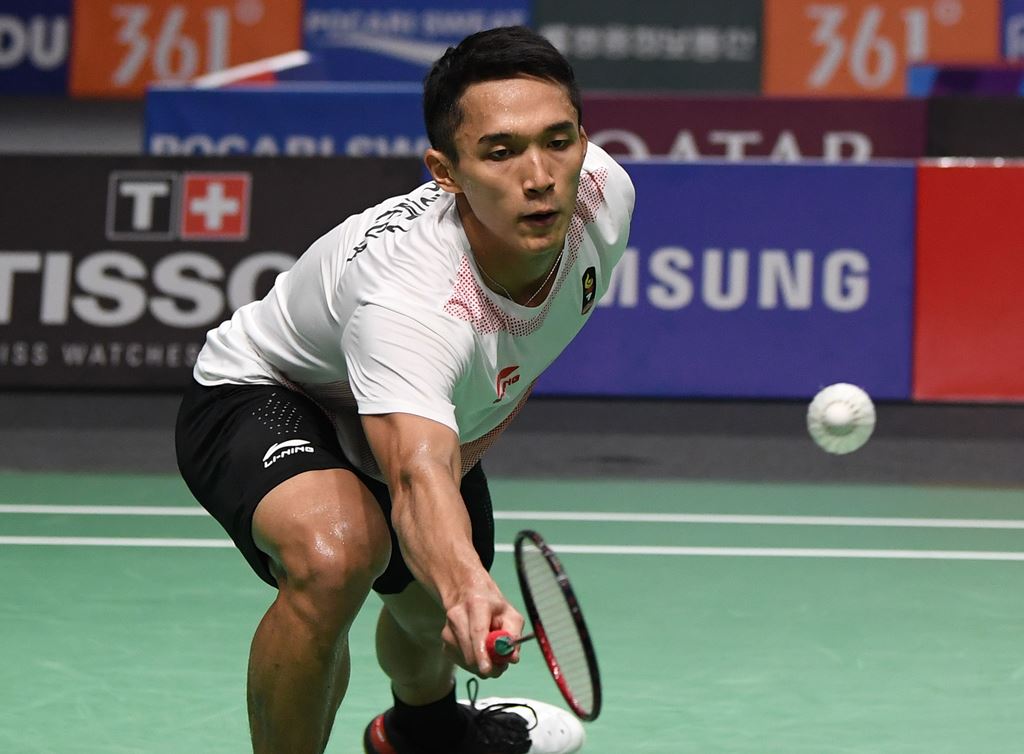 Bertanding Satu Jam, Jonatan Christie Singkirkan Wakil India