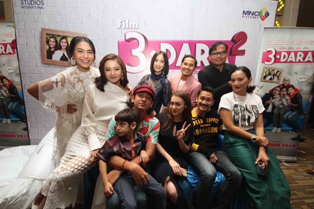 Tora Sudiro dan Tanta Ginting Makin Menghargai Istri Usai Syuting 3 Dara 2