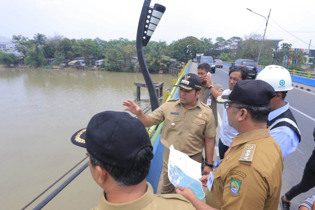 Proyek Pengendalian Banjir di Tangerang Dikebut
