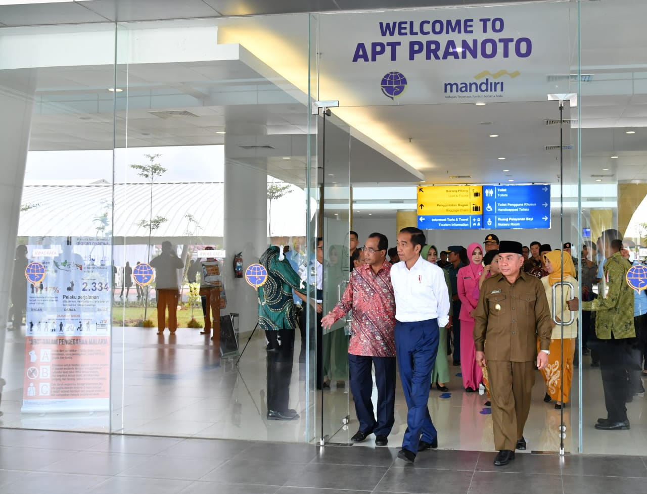 Bandara APT Pranoto Jadi Percontohan