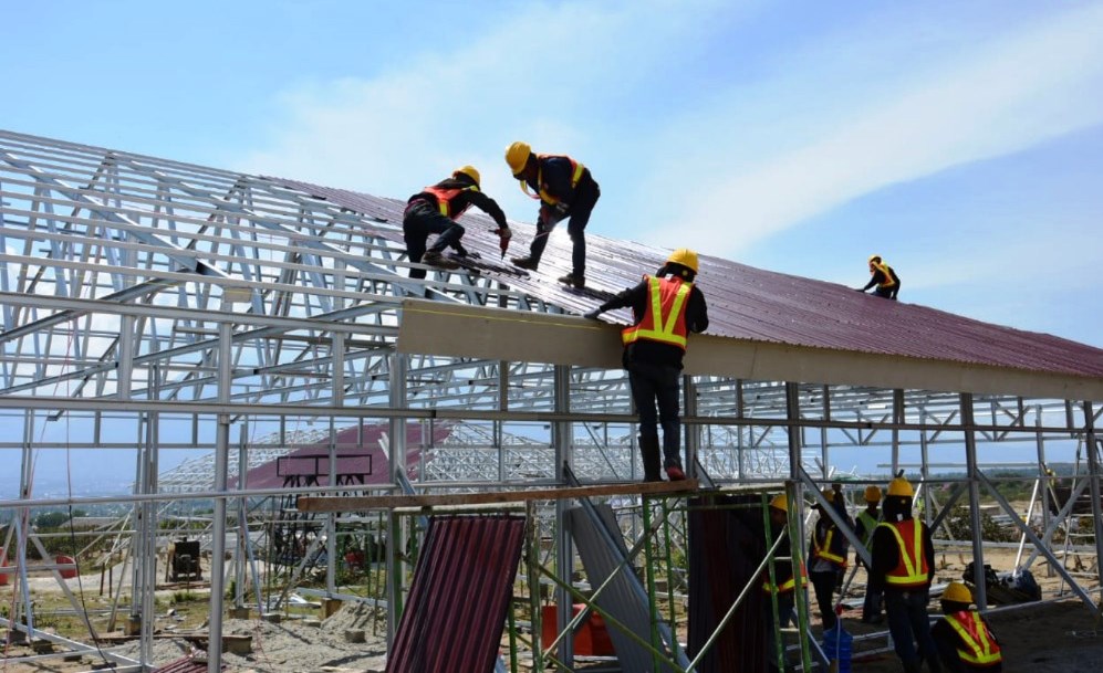 Sebulan Lagi Hunian Sementara Pengungsi Gempa Palu Siap Huni