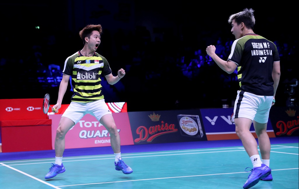 Lewati Wakil Jepang, Marcus/Kevin Genggam Tiket Perempat Final