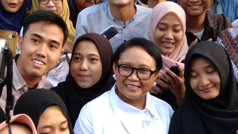 Menlu: Perlu Perjuangan Besar Ciptakan Perdamaian