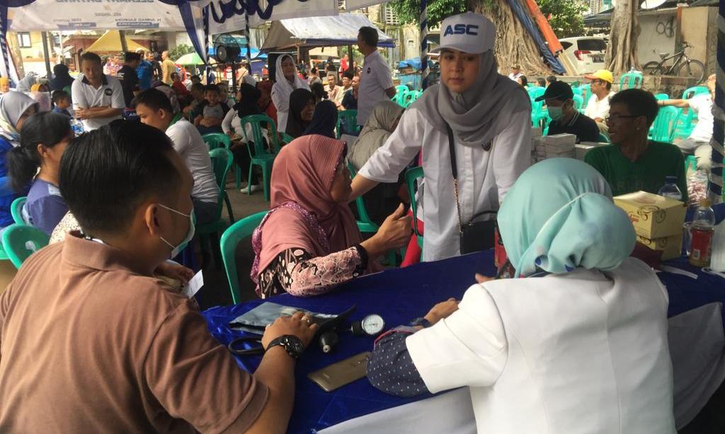 ASC Gelar Pengobatan Gratis di Jakut dan Jakbar