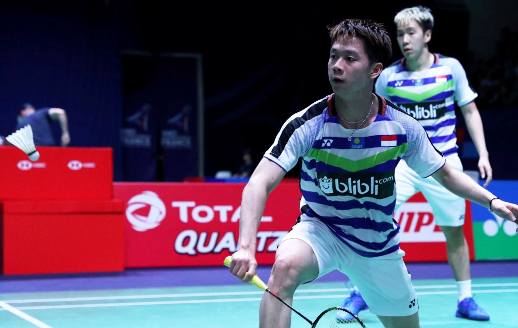 Menyerah Dari Wakil Tiongkok, Marcus/Kevin Gagal Juara di French Open 2018
