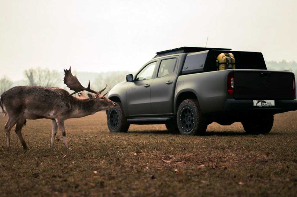 Mercedes-Benz X Class untuk Berburu