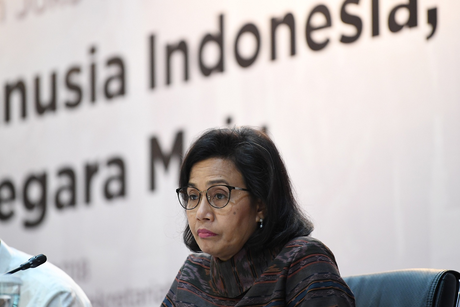 Menkeu Sri Mulyani Mendatangi Basarnas