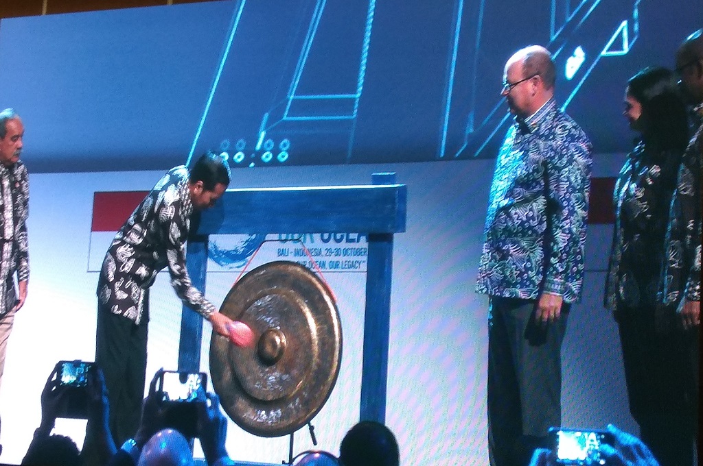 Jokowi Opens Our Ocean Conference 2018