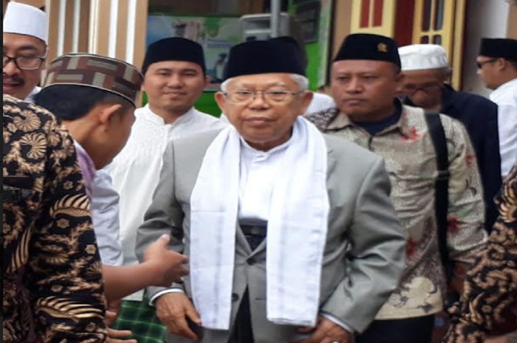 Ma'ruf Amin Berpesan Santri Harus Paham Teknologi