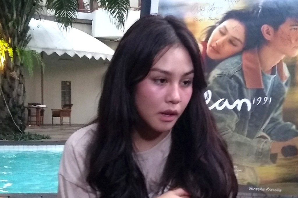 Vanesha Prescilla Menangis Baca Naskah Dilan 1991