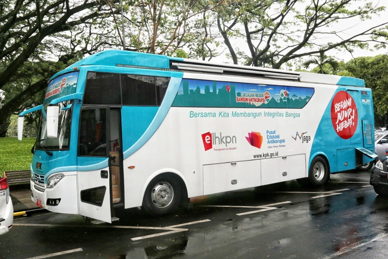 Bus Antikorupsi KPK Mampir di Bandung