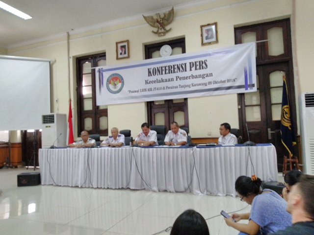 Data Awal Investigasi JT610 di Kantong KNKT