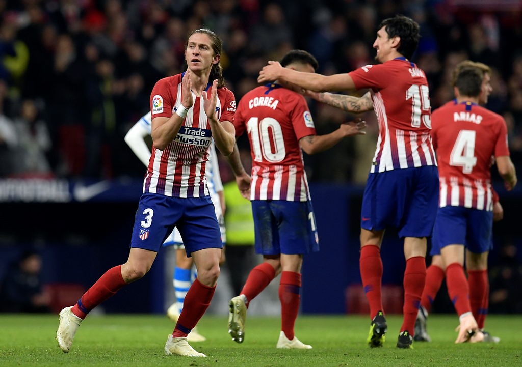 Atletico Madrid Hanya Menang Tipis atas Tim Divisi Empat