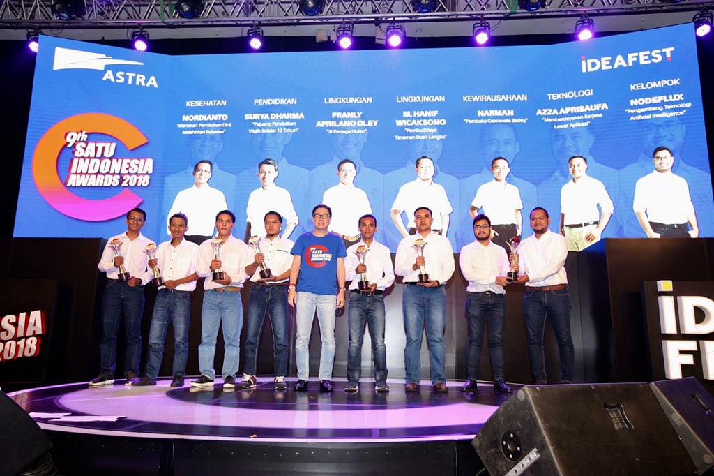 Startup AI Nodeflux Menangkan SATU Indonesia Award