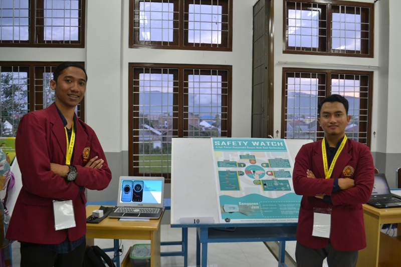 Mahasiswa UMM Bikin Jam Pendeteksi Jantung