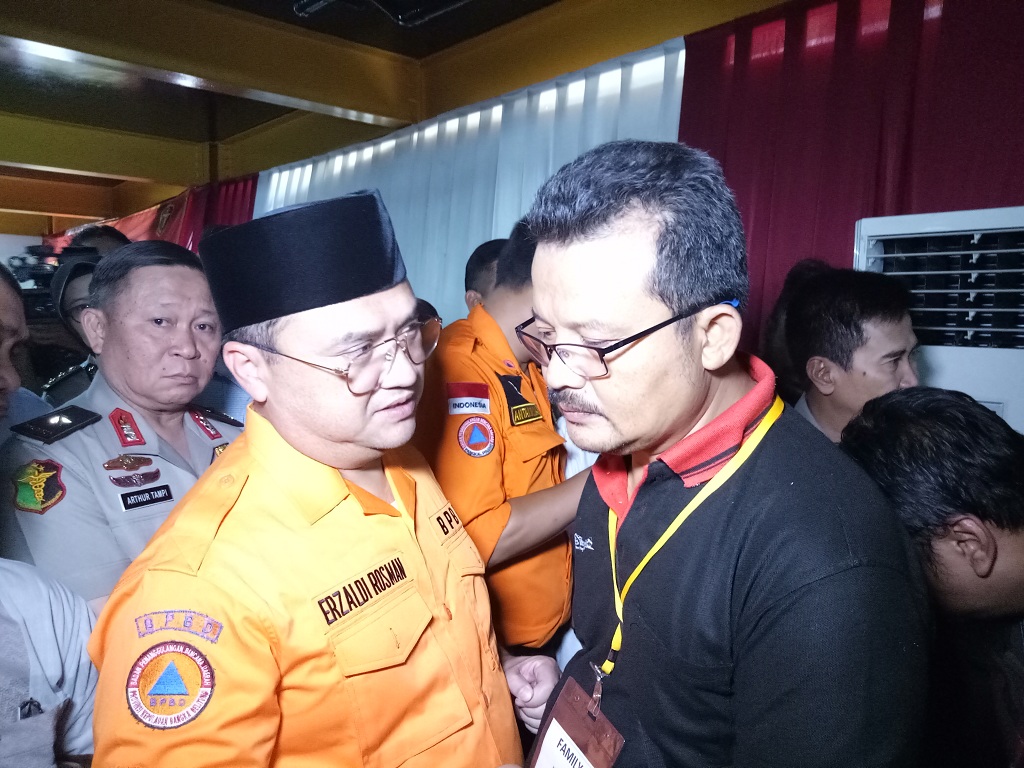 Gubernur Babel Kunjungi Keluarga Korban di RS Polri