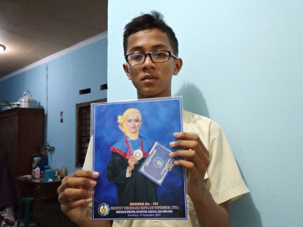 Kesedihan Nadzir Ditinggal Sang Kakak