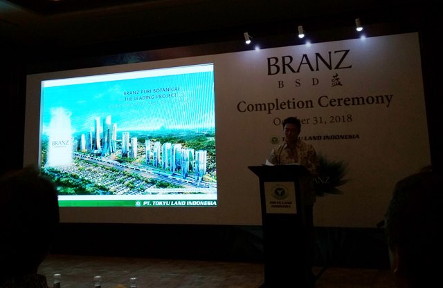 Kondominium Branz BSD Diserahterimakan