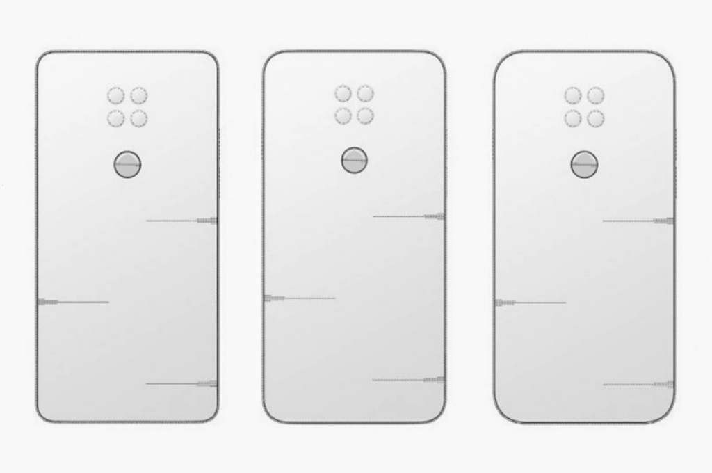 Paten Desain Ponsel LG Berikutnya Pakai Empat Kamera