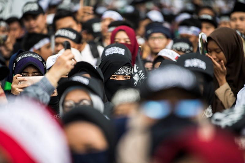 12 Ribu Polisi Mengamankan Aksi Bela Bendera HTI