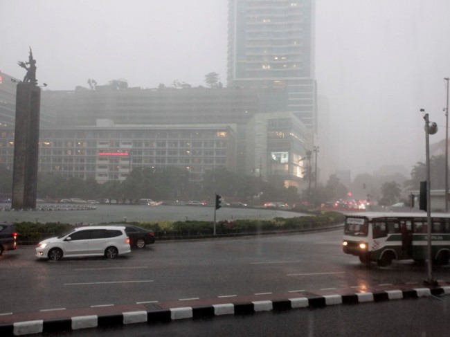 Jakarta Diguyur Hujan Hari Ini