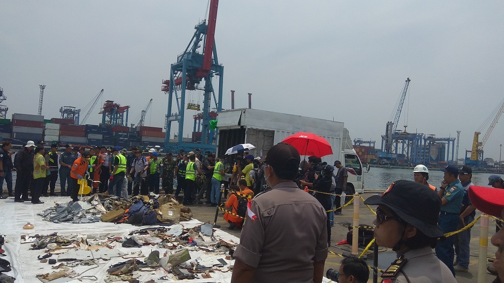Barang Temuan Lion Air PK-LQP Diserahkan ke KNKT