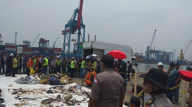 Lion Air Debris Handed Over to KNKT