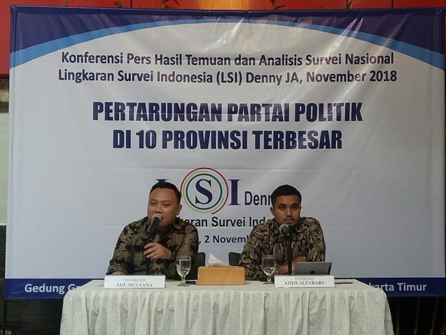 Survei: NasDem 4 Besar di Sulsel
