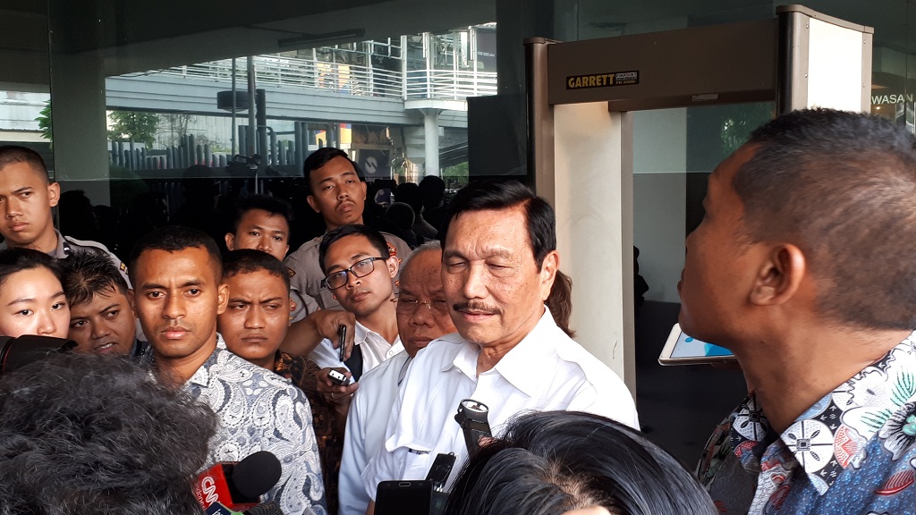 Luhut Bantah Berkampanye