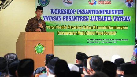 Santri Didorong Berani Jadi Pengusaha