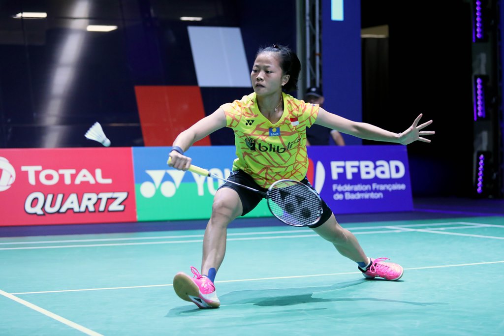 Fitriani Hanya Bertahan Hingga Perempat Final