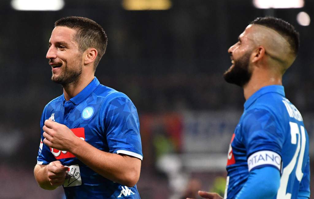 Keganasan Mertens Bantu Napoli Remukkan Empoli