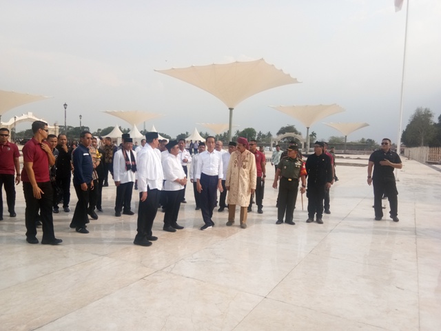 Jokowi Sowan ke Kesultanan Banten