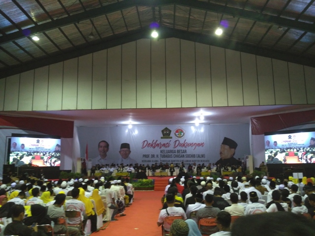 Warga Banten Bertekad Menangkan Jokowi-Maruf Secara Terhormat