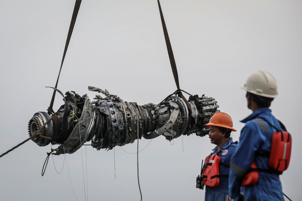 Turbin Lion Air PK-LQP Tiba di Tanjung Priok