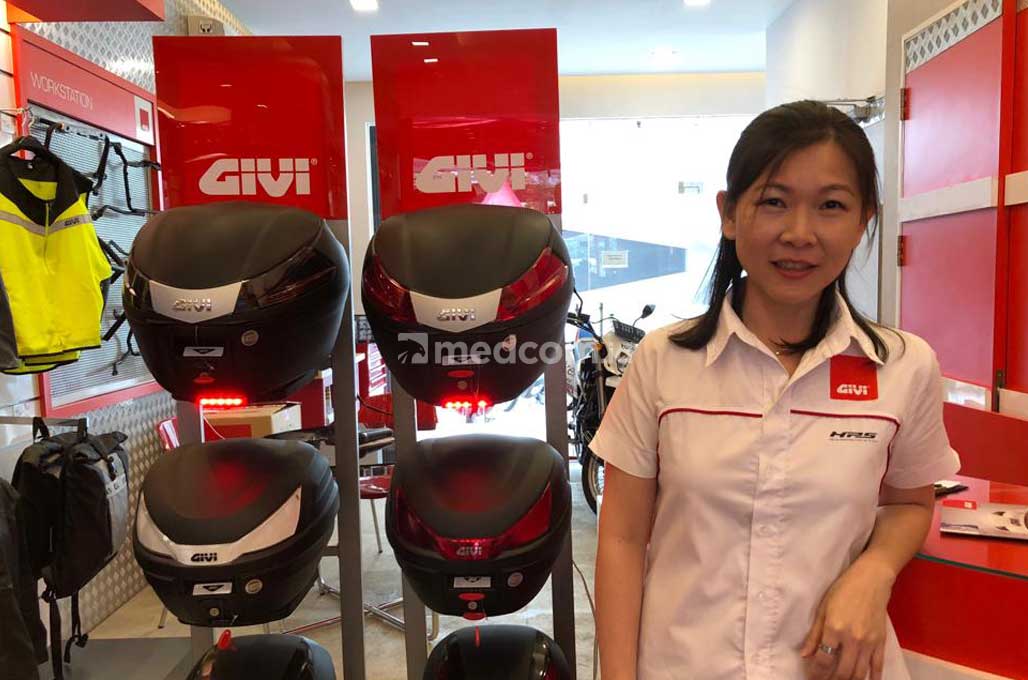 GIVI Boyong Box Motor Berdimensi Kecil untuk Pasar Nasional