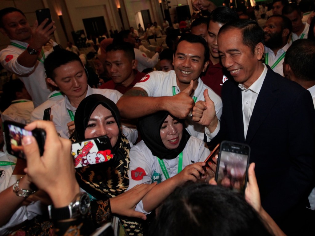 Jokowi Optimistis Menang di Banten