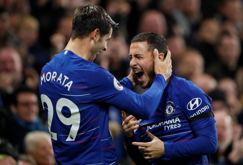 Dua Gol Alvaro Morata Bawa Chelsea Ungguli Crystal Palace