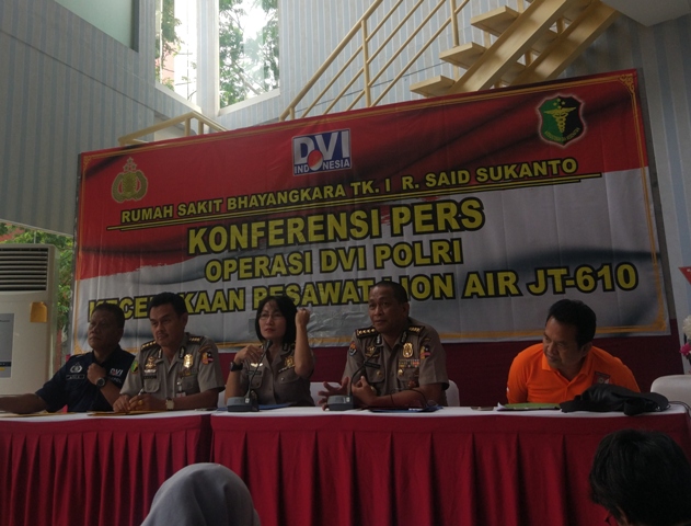 Tujuh Korban Kecelakaan Lion Air Kembali Teridentifikasi
