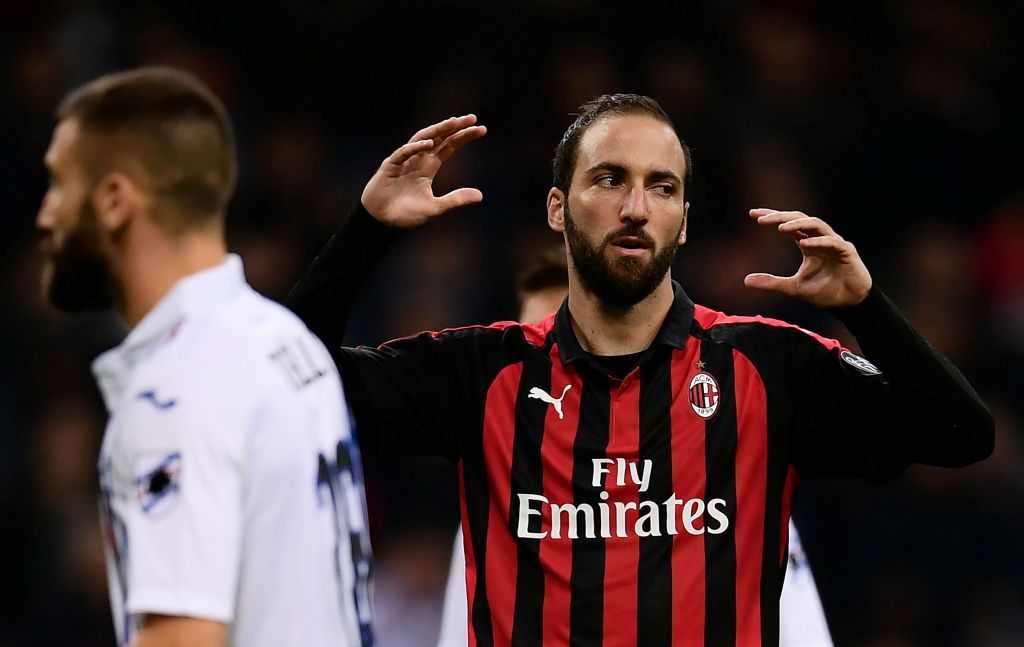 Higuain Jadi Tumbal Kemenangan Milan
