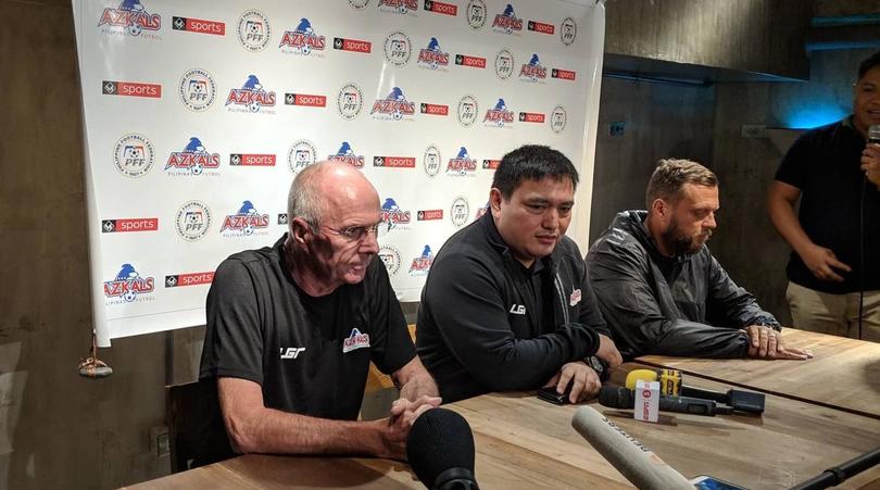 Eriksson Belum Pede Latih Filipina