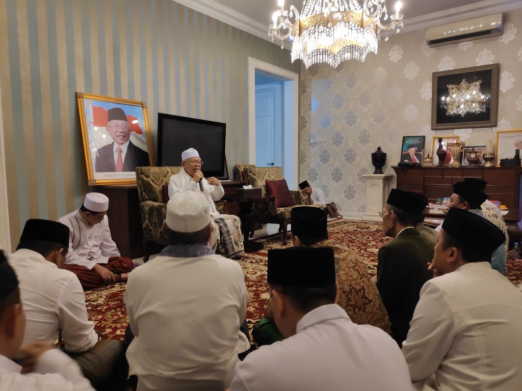 Maruf Amin Gelar Pengajian Bersama Ulama Se-Jakarta Barat