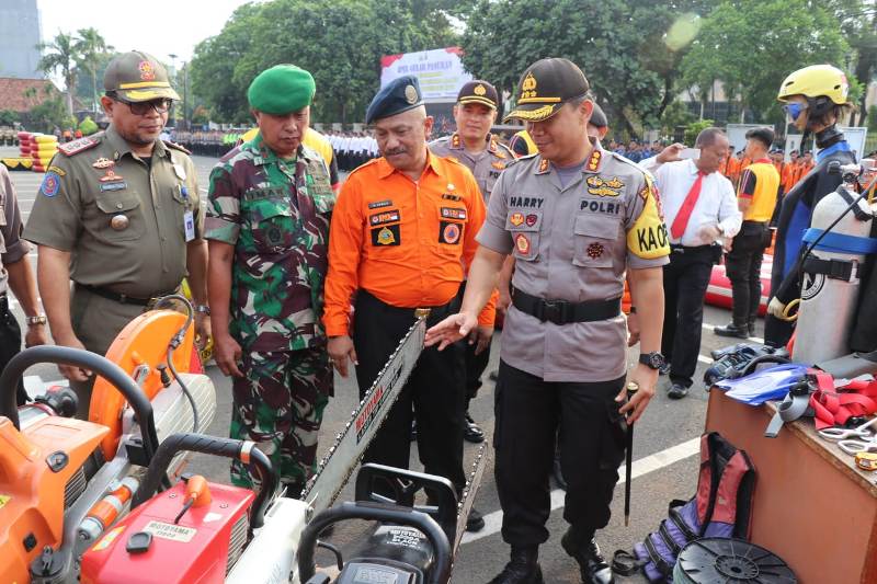 Polres Metro Tangerang Kota Siaga Bencana
