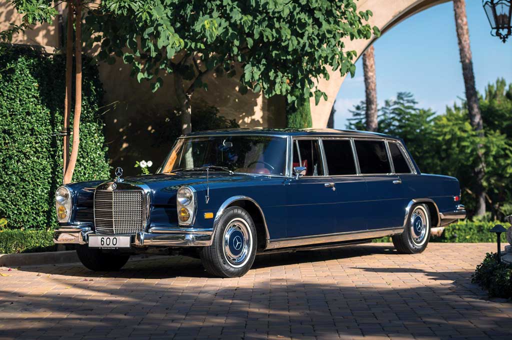 Jejak Kejayaan Limusin Mercedes-Benz 600 Pullman Klasik 1969