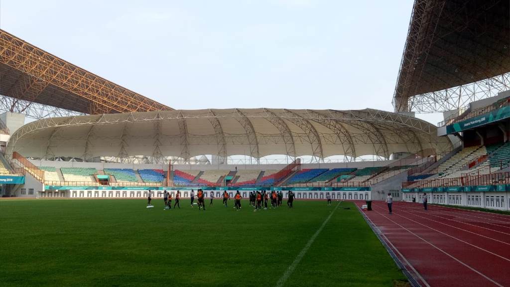 Latihan Terakhir Timnas Indonesia Jelang Kontra Singapura