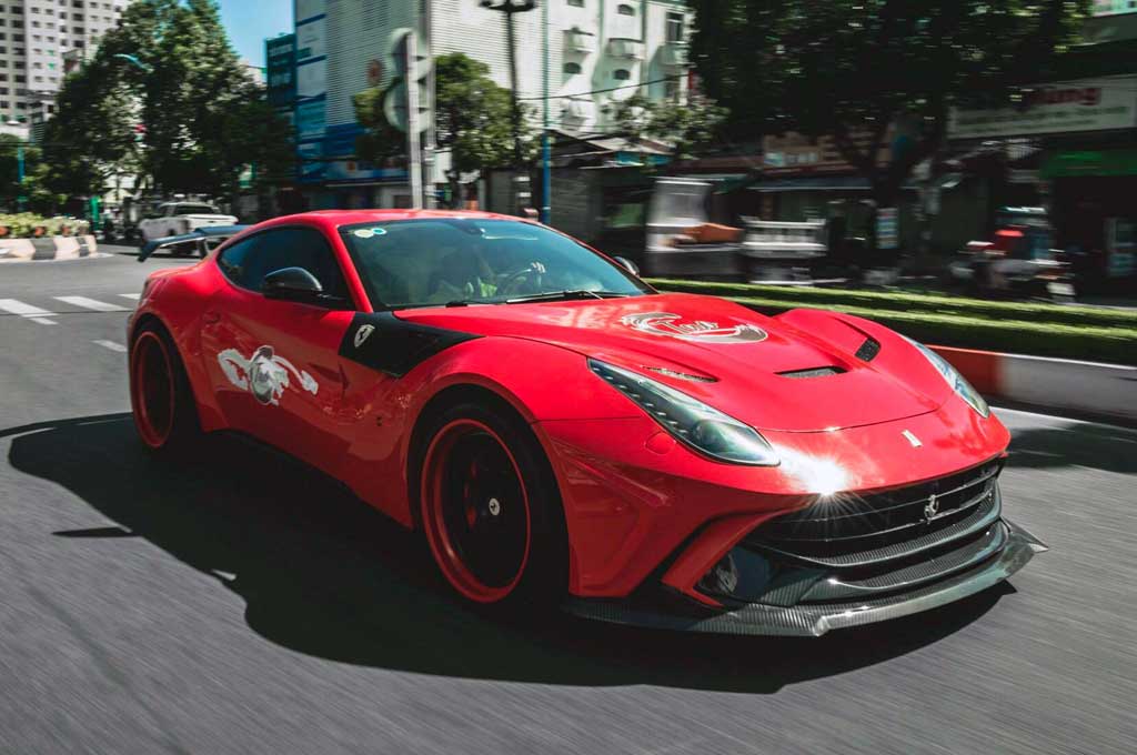 Pasang <i>Wide Body</i> Bikin Ferrari F12 Berlinetta Lebih Ganteng