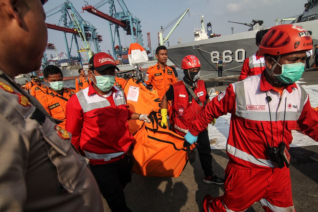 Total 184 Kantong Jenazah Korban Lion Air Dievakuasi