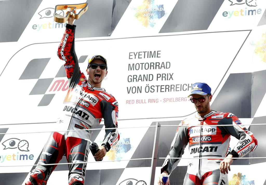 Akibat Cekcok di Medsos, Ducati Bakal Panggil Dovizioso dan Lorenzo